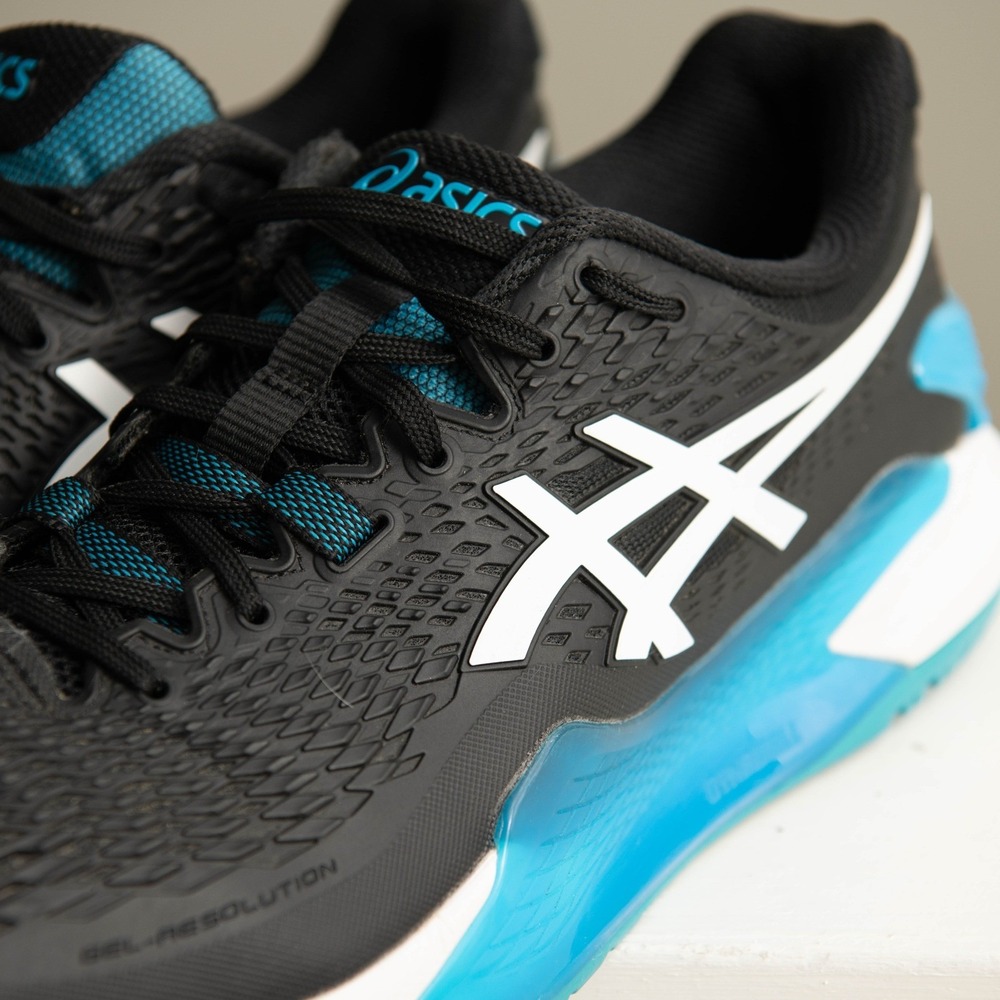Asics Gel-Resolution 9 Sneakers Mens 9.5 Tennis Shoes Pickleball Performance Gym - Picture 3 of 8